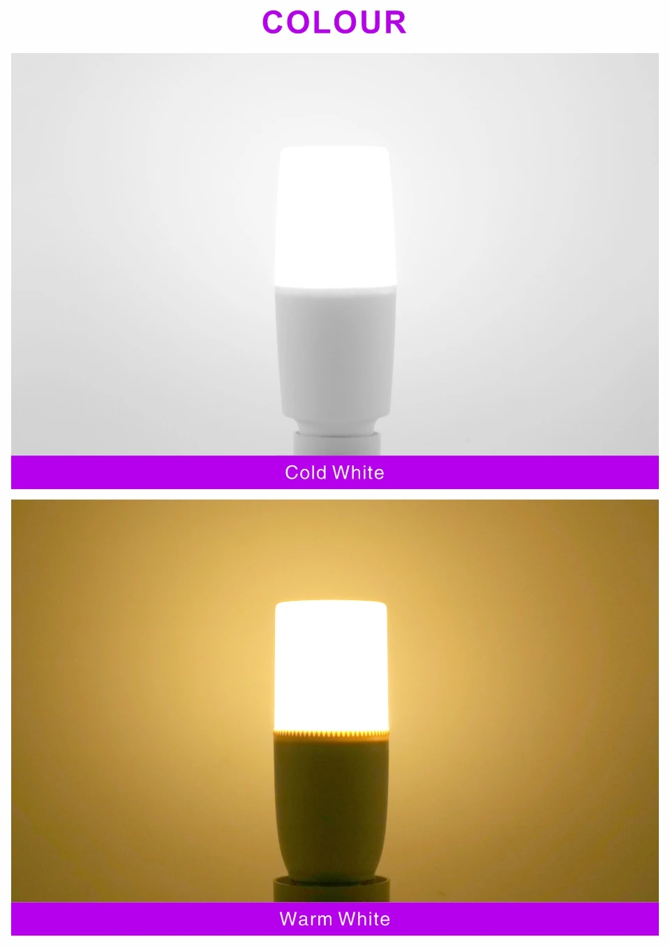 No Flicker 5W 10W 15W 20W LED Cylindrical Corn Bulb E27 E14 Light Bulb AC220V LED Lamp Home Decoration Chandelier Candle Light
