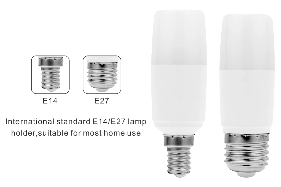 No Flicker 5W 10W 15W 20W LED Cylindrical Corn Bulb E27 E14 Light Bulb AC220V LED Lamp Home Decoration Chandelier Candle Light