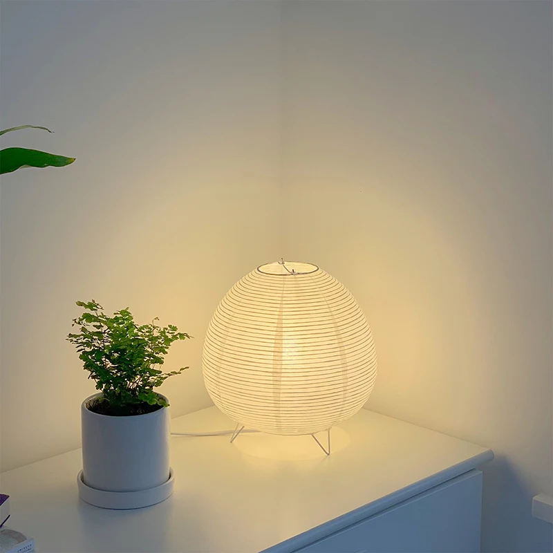 Nordic LED Table Lamp Interior Lighting Wabi Sabi Style Table Light Bedside Bedroom Living Study Home Decoration Desk Lamps