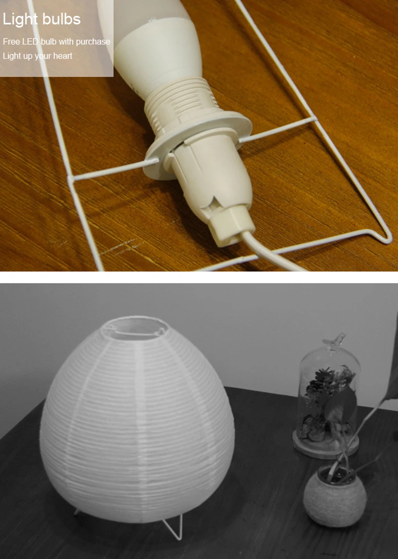 Nordic LED Table Lamp Interior Lighting Wabi Sabi Style Table Light Bedside Bedroom Living Study Home Decoration Desk Lamps