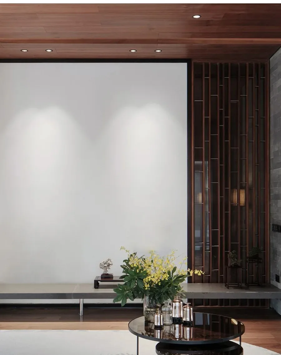 Recessed Ceiling Lamp Narrow Frame Anti-Glare Cob Spotlights Dimmable 5W7W10W15W18W20W Led Downlight AC85-265V Interior Lighting