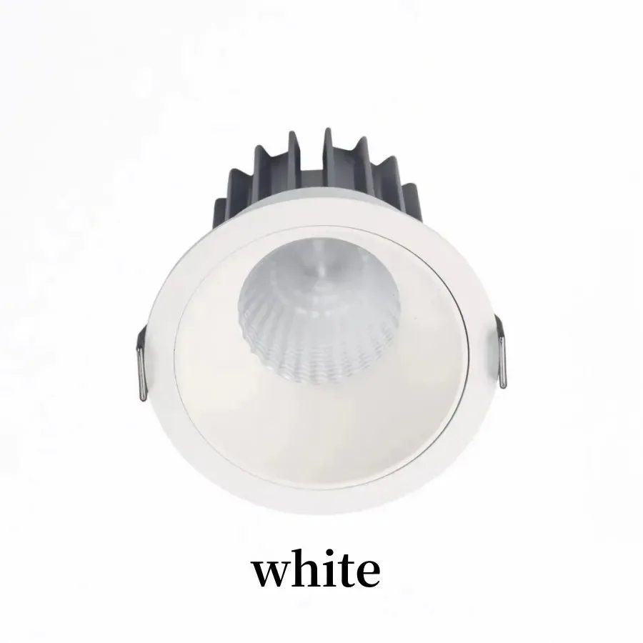 Recessed Ceiling Lamp Narrow Frame Anti-Glare Cob Spotlights Dimmable 5W7W10W15W18W20W Led Downlight AC85-265V Interior Lighting
