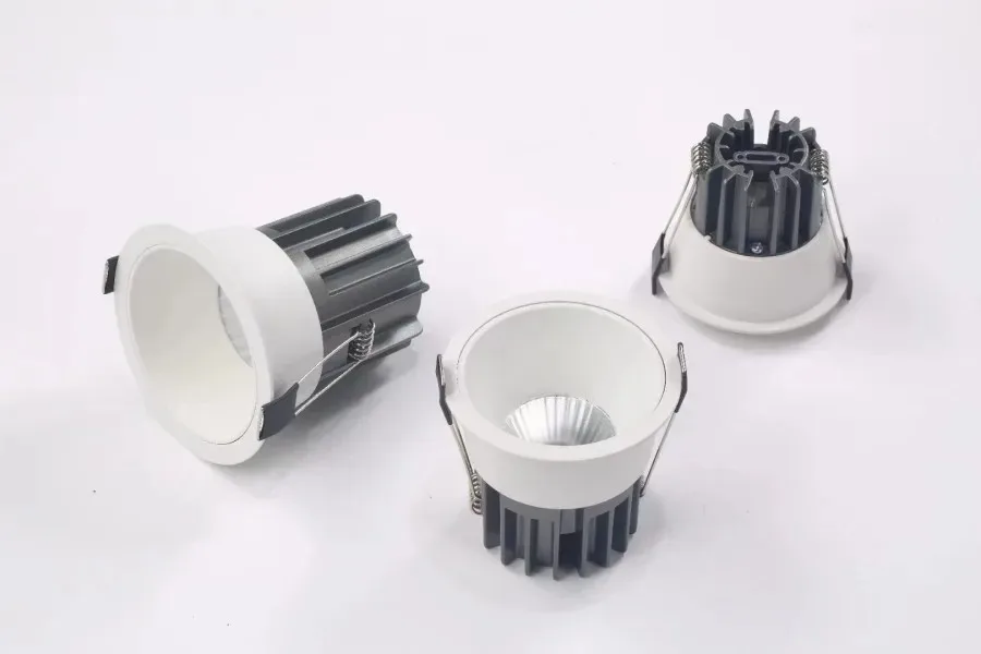 Recessed Ceiling Lamp Narrow Frame Anti-Glare Cob Spotlights Dimmable 5W7W10W15W18W20W Led Downlight AC85-265V Interior Lighting