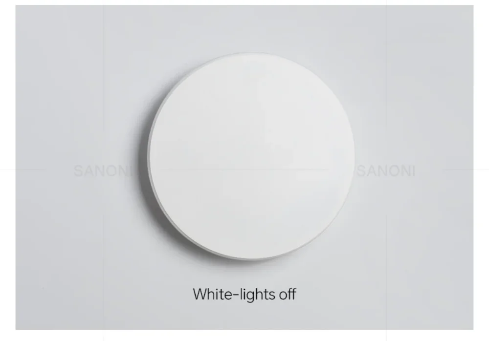 LED Round Wall Lamps Lighting Touch Switch Porch Sensor Interior Modern Minimalist Style Bedroom Stair Background Wall Sconces