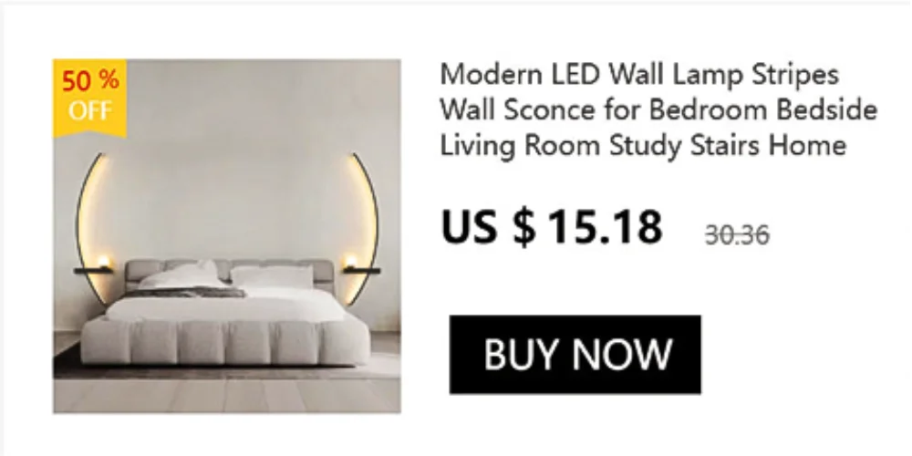 LED Round Wall Lamps Lighting Touch Switch Porch Sensor Interior Modern Minimalist Style Bedroom Stair Background Wall Sconces
