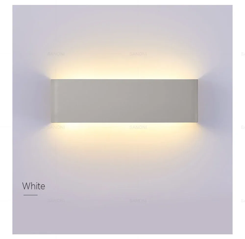 Modern LED Wall Lamp for Bedside Living Room Stairs Aisle Bathroom Home Decorations Wall Sconce Indoor Lighting Fixture Luster
