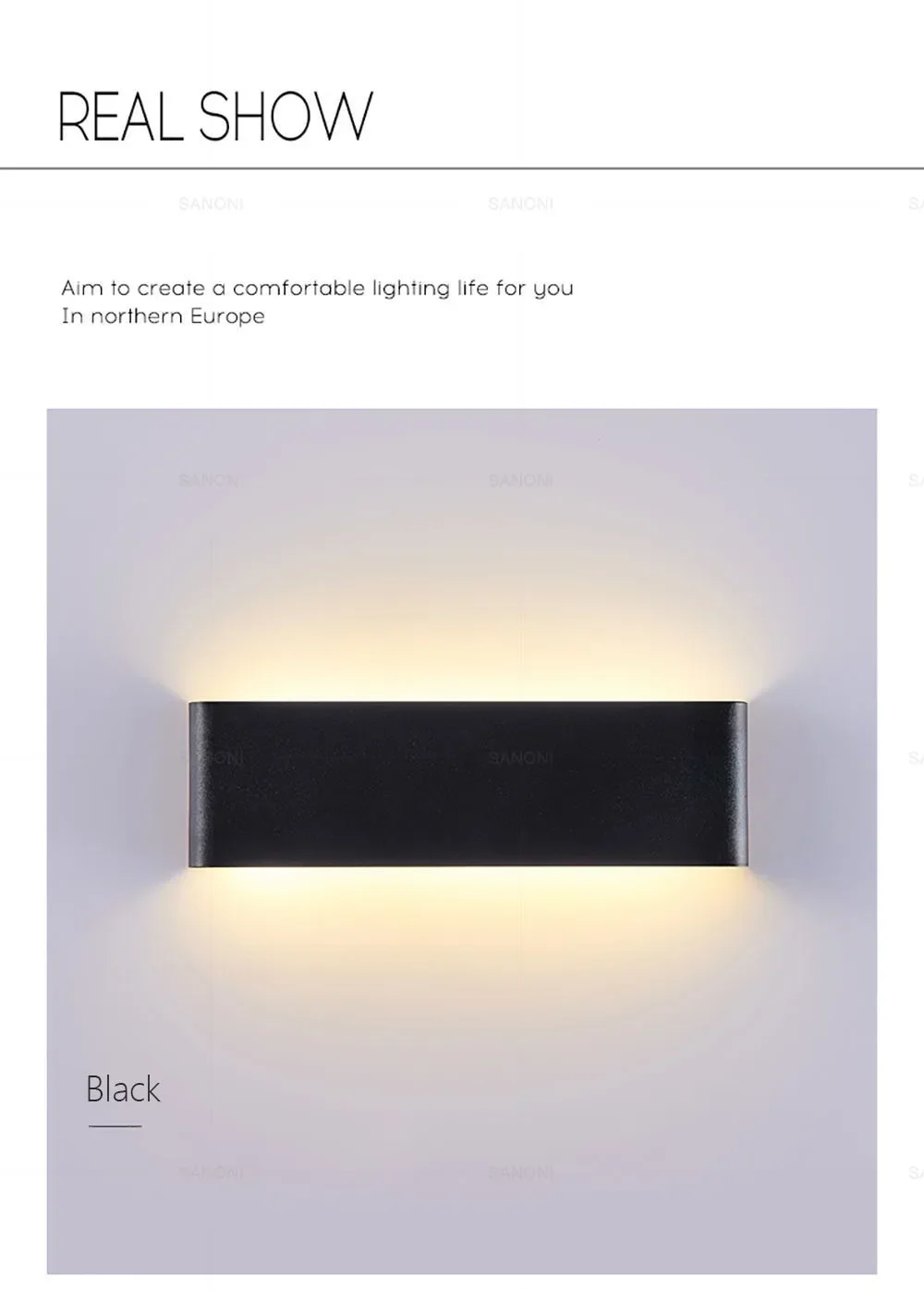 Modern LED Wall Lamp for Bedside Living Room Stairs Aisle Bathroom Home Decorations Wall Sconce Indoor Lighting Fixture Luster