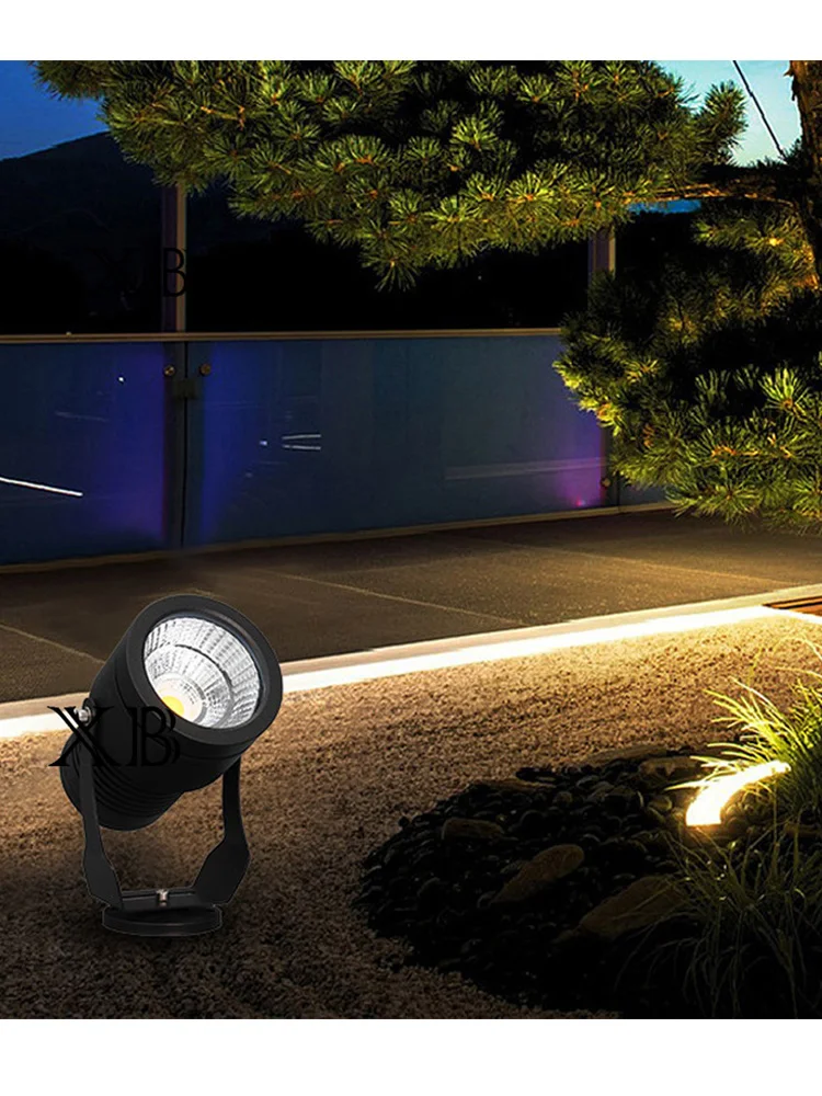 3W 5W 10W 15W 20W Outdoor LED COB Garden Lawn Lamp Light LED Light Path Landscape Waterproof IP65 Spot Bulbs AC110V 220V DC12V