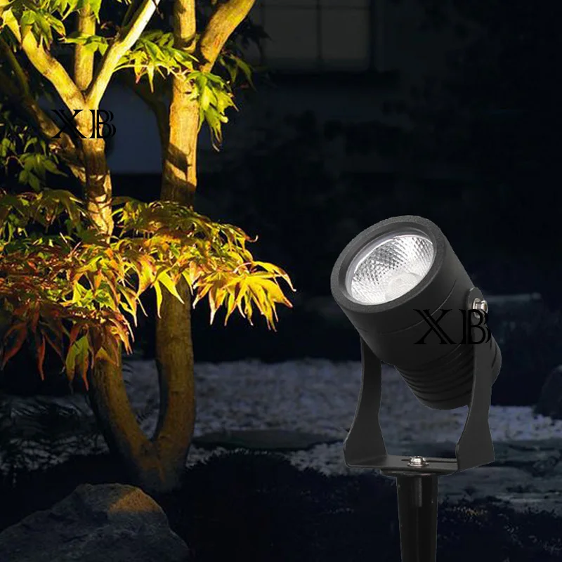 3W 5W 10W 15W 20W Outdoor LED COB Garden Lawn Lamp Light LED Light Path Landscape Waterproof IP65 Spot Bulbs AC110V 220V DC12V