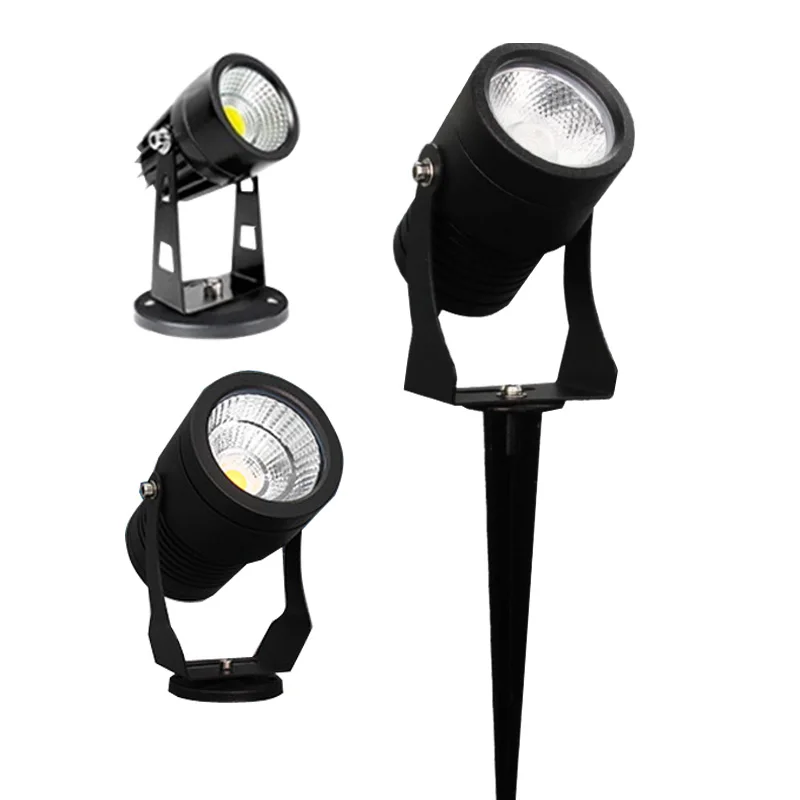 3W 5W 10W 15W 20W Outdoor LED COB Garden Lawn Lamp Light LED Light Path Landscape Waterproof IP65 Spot Bulbs AC110V 220V DC12V