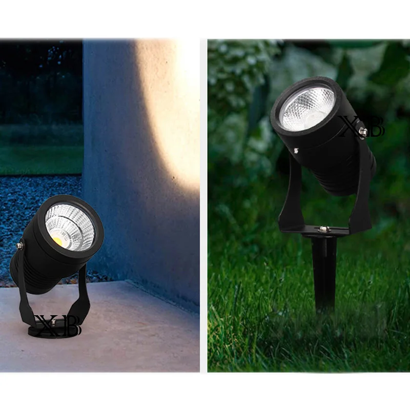 3W 5W 10W 15W 20W Outdoor LED COB Garden Lawn Lamp Light LED Light Path Landscape Waterproof IP65 Spot Bulbs AC110V 220V DC12V