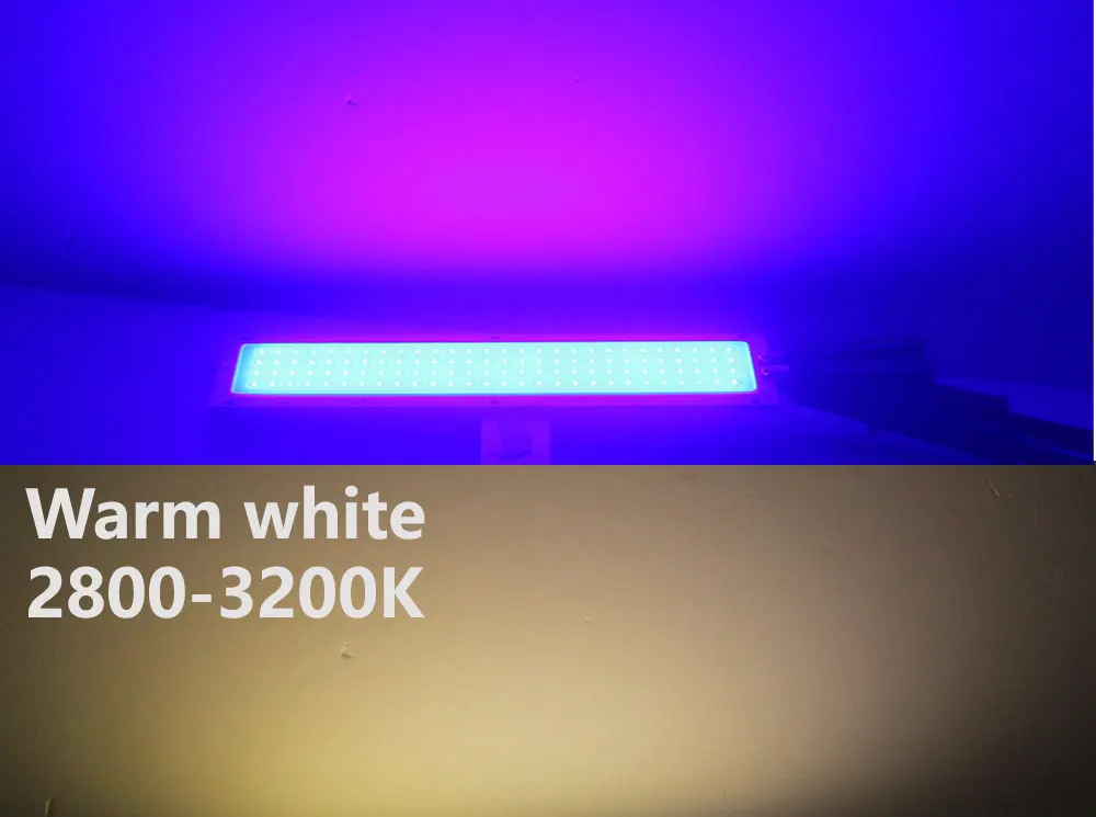SUMBULBS 120x36mm DC 12V LED COB 16W Chip Light Source Strip Bulb Panel Warm Natural Cold White Blue Red Green For DIY Car Lamp