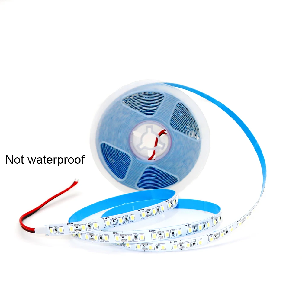 5M 600LEDs LED Strip 2835 DC12V 24V 120LEDs/m Home Lamp Strip Red Ice Blue Green Yellow Pink Flexible And Cuttable Soft Lamp Bar