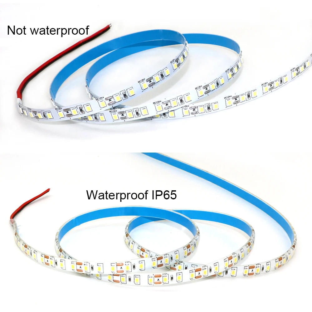 5M 600LEDs LED Strip 2835 DC12V 24V 120LEDs/m Home Lamp Strip Red Ice Blue Green Yellow Pink Flexible And Cuttable Soft Lamp Bar