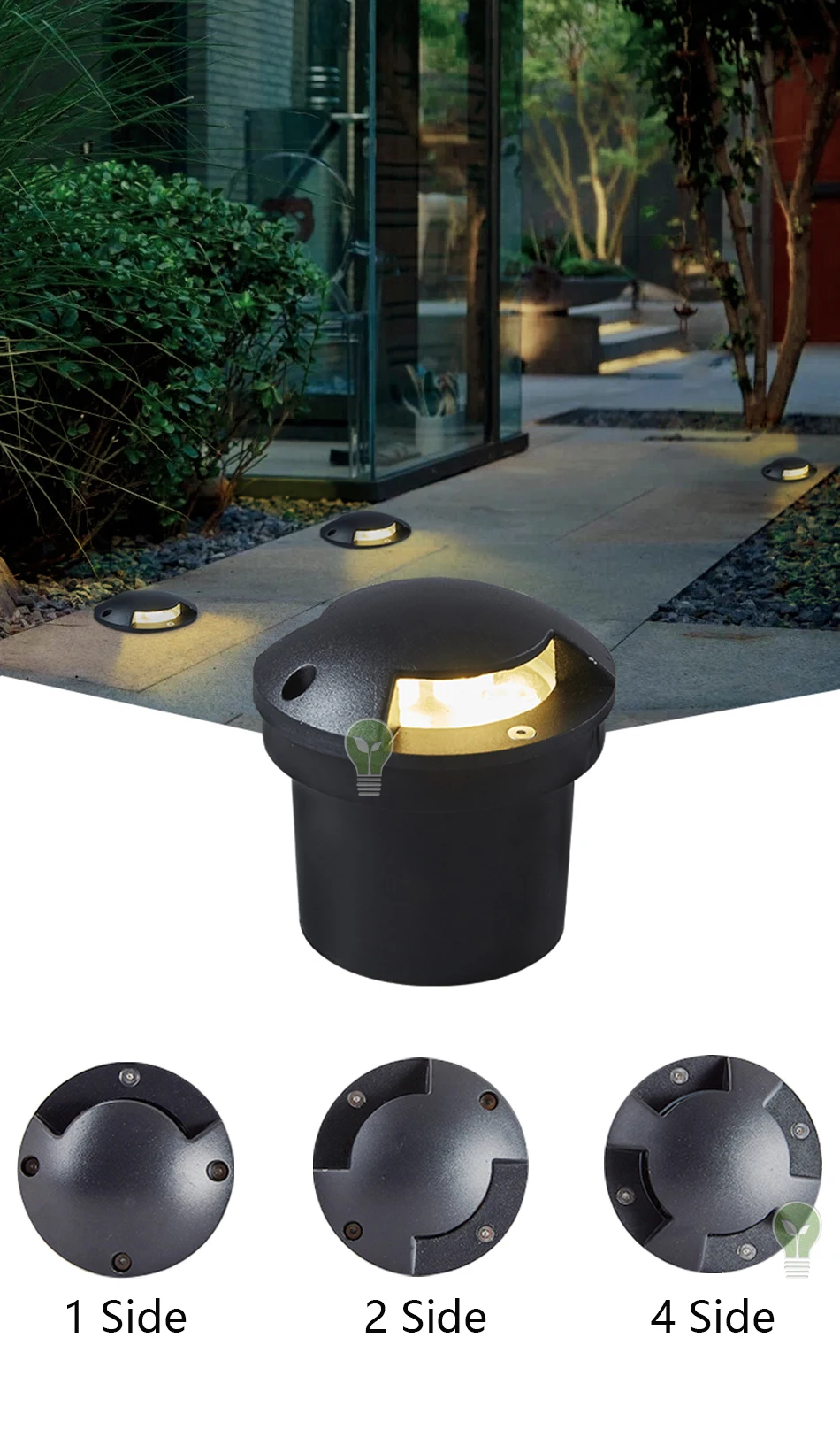 3W 5W 10W LED Garden Light IP67 AC110V 220V DC12V Spotlights Outdoor Recessed Underground Lamp Floor Landscape Lighting