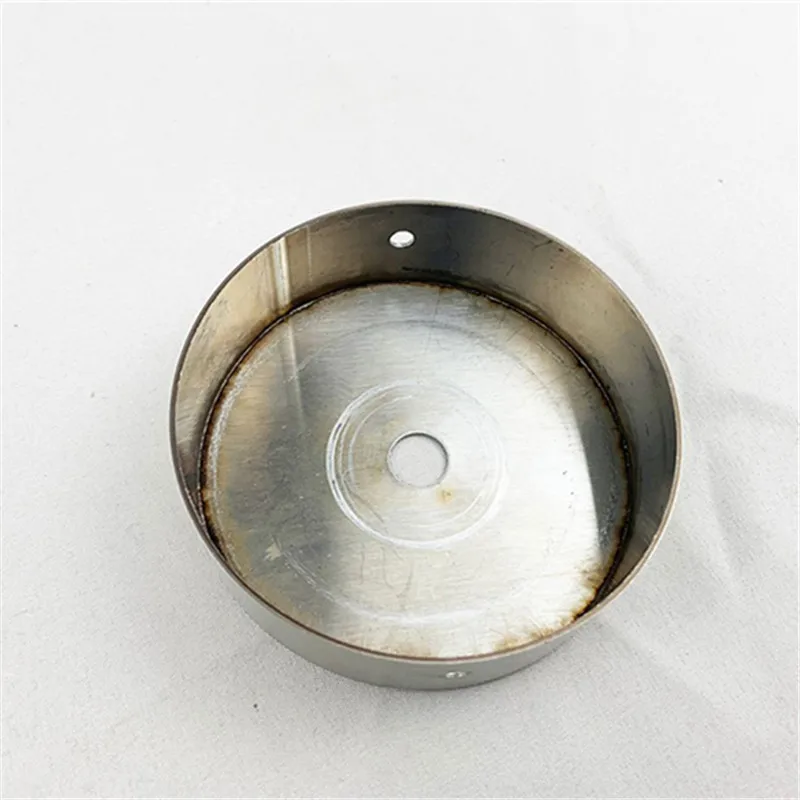 Stainless Steel Ceiling Plate High Quality Pendant Lamp Disc Fixed Base Silver Round Straight-side Panel Lamp Accessories Canopy