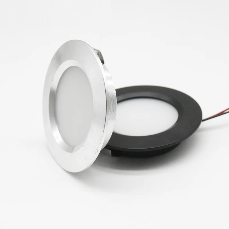 Dimmable 3W 5W 12V 24V Led Spot Light Slim14mm Recessed Ceiling Light D55mm Home Hotel Living Room Bulb Kitchen RV Downlight