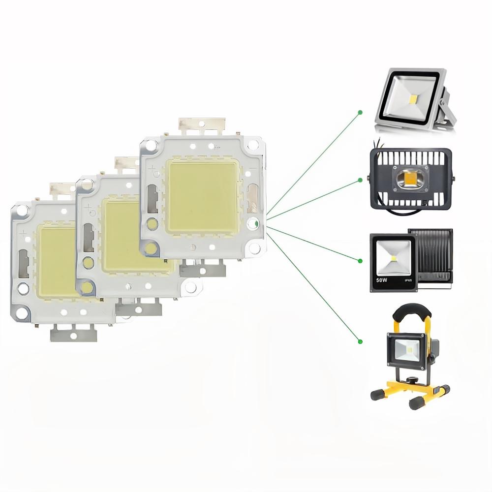 AvvRxx LED Bead 10W 20W 30W 50W 100W Integrated High Power Cob 24*40MIL 6500K 3500K For Highbay Floodlights Street Lights