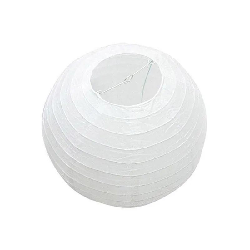 25cm 30cm Round Chinese Paper Lantern Wedding Birthday Party Decoration Holiday Supplies Paper Lamp Covers Shades Decor