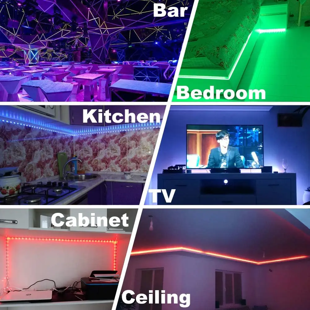 AA Battery Powered LED Strip Light SMD2835 60Leds/m Flexible Ribbon Tape Diode IP65 Waterproof Luces Led Room Backlight 0.5m-5m