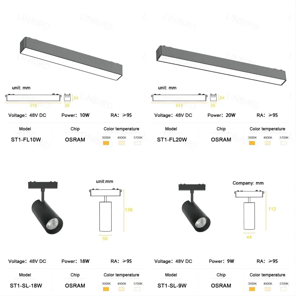 ST1 Series Smart TUYA ZIGBEE Ultra Thin Aluminum Magnetic Track Light 6mm No Cell Required High Hardness Modern Flexible Fixture