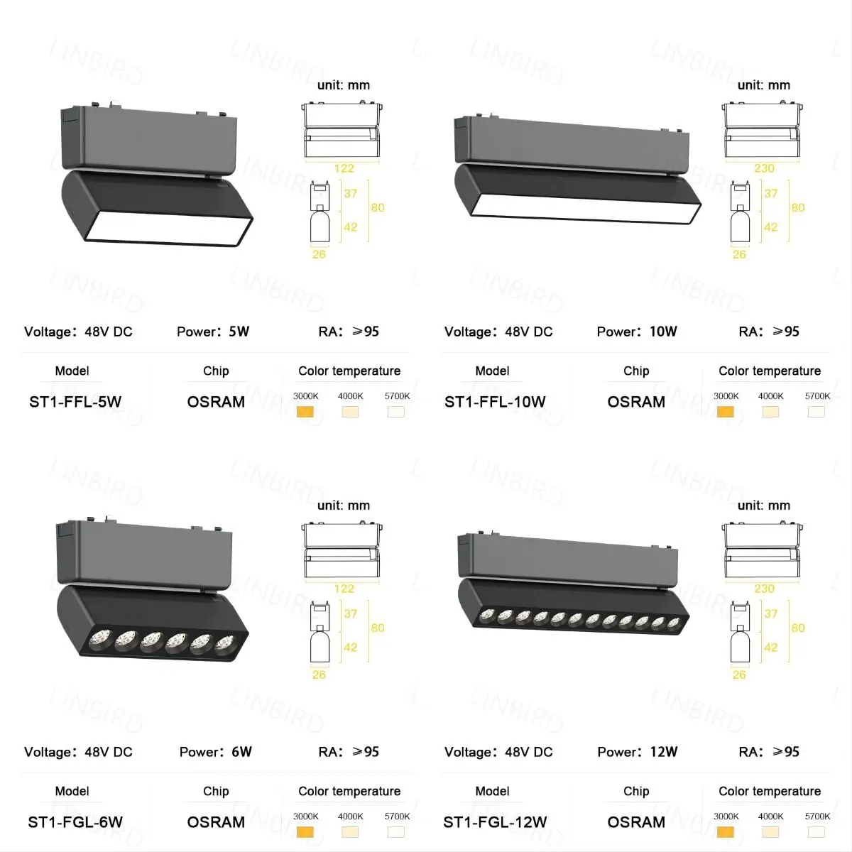 ST1 Series Smart TUYA ZIGBEE Ultra Thin Aluminum Magnetic Track Light 6mm No Cell Required High Hardness Modern Flexible Fixture