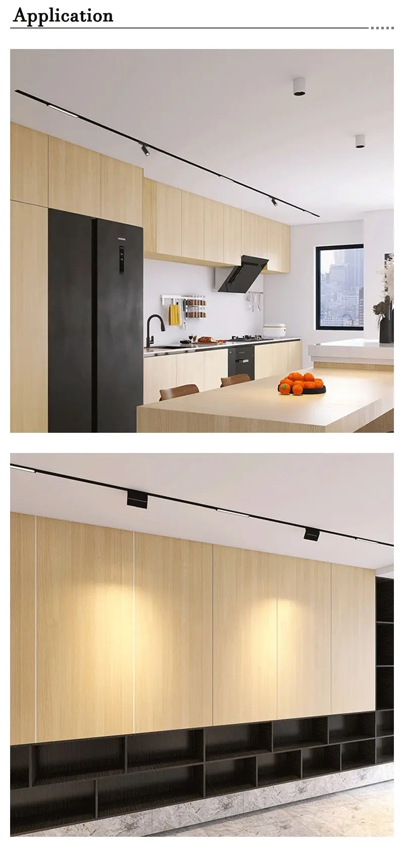 ST1 Series Smart TUYA ZIGBEE Ultra Thin Aluminum Magnetic Track Light 6mm No Cell Required High Hardness Modern Flexible Fixture