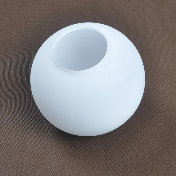White Glass Lamp Shade, Milky Globe Lampshades Fitting Lamp, D10cm D12cm D15cm D20cm D25cm Round Light Cover, Pantalla Lampara
