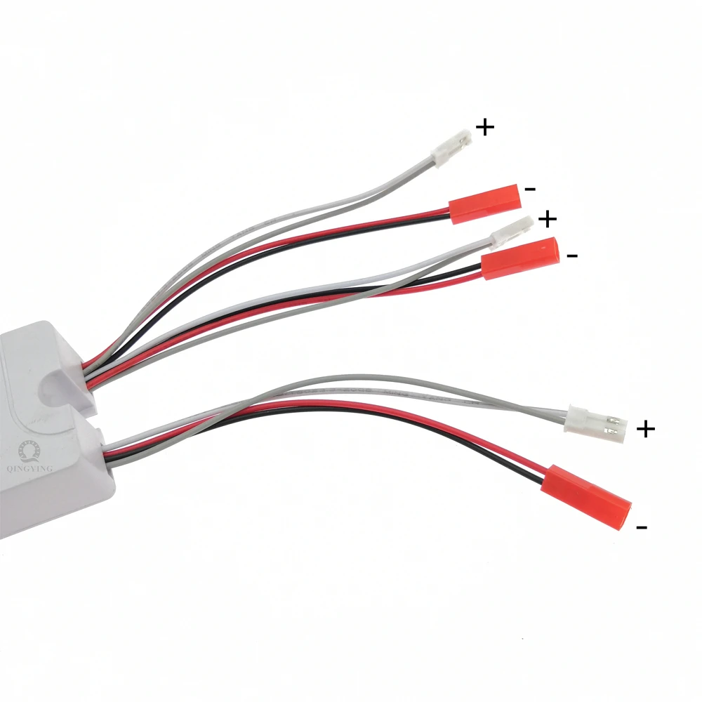 AC220V 2.4G Intelligent LED Driver RF Remote Control 12-40W 36-50W 40-60W 50-72W X2 X4 X6 X8 240mA Dimming Lighting Transformer