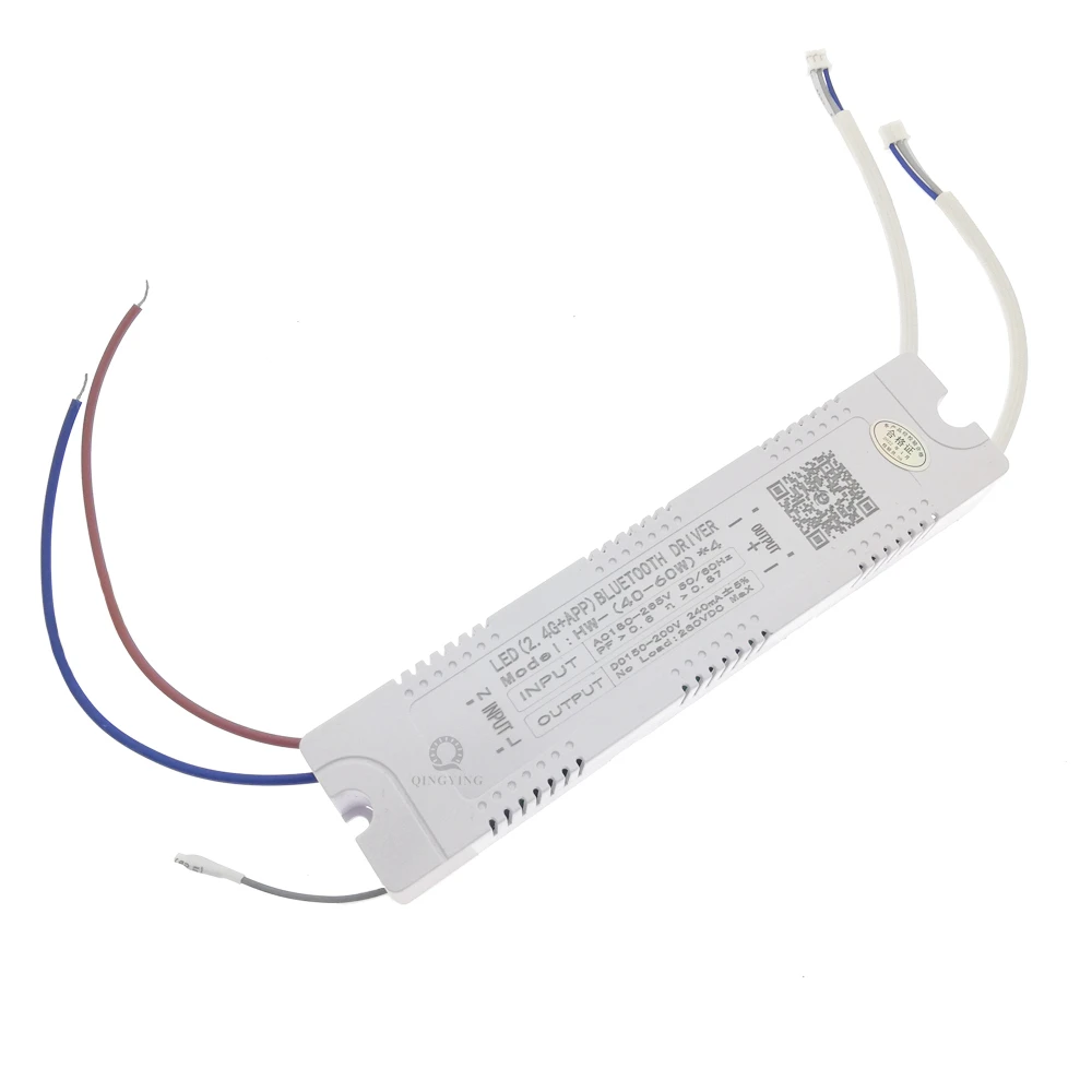 AC220V 2.4G Intelligent LED Driver RF Remote Control 12-40W 36-50W 40-60W 50-72W X2 X4 X6 X8 240mA Dimming Lighting Transformer