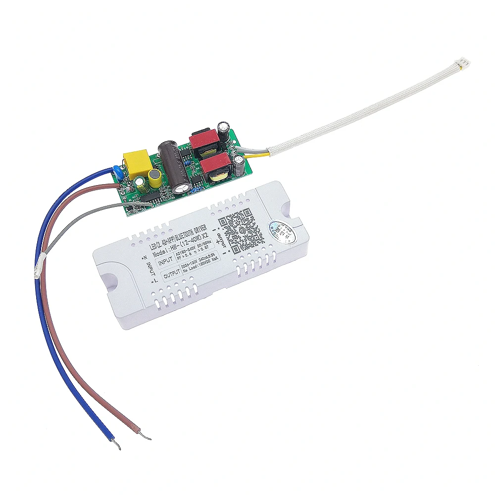AC220V 2.4G Intelligent LED Driver RF Remote Control 12-40W 36-50W 40-60W 50-72W X2 X4 X6 X8 240mA Dimming Lighting Transformer