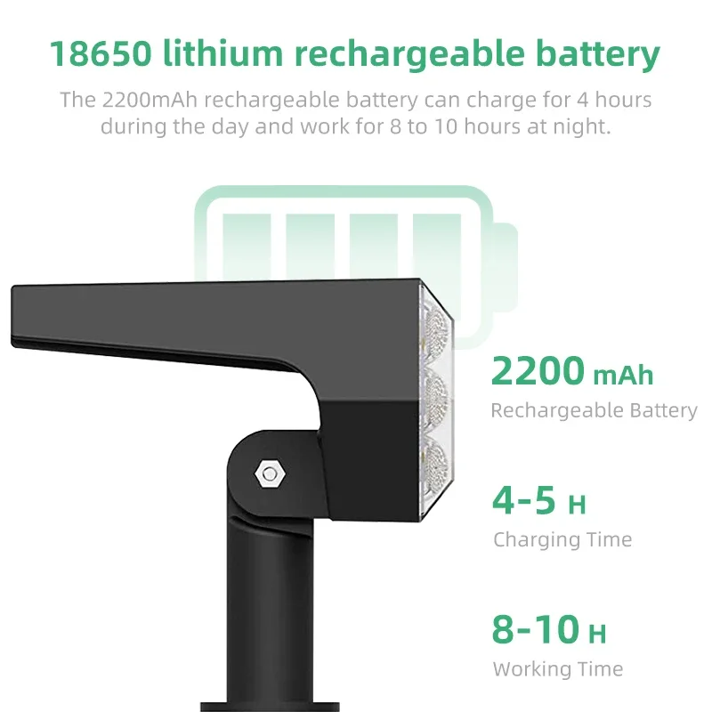Solar Lights Outdoor 92 LED Solar Spot Lights Outdoor IP67 Waterproof Solar Garden Lights 2 In 1 for Yard Garden Porch