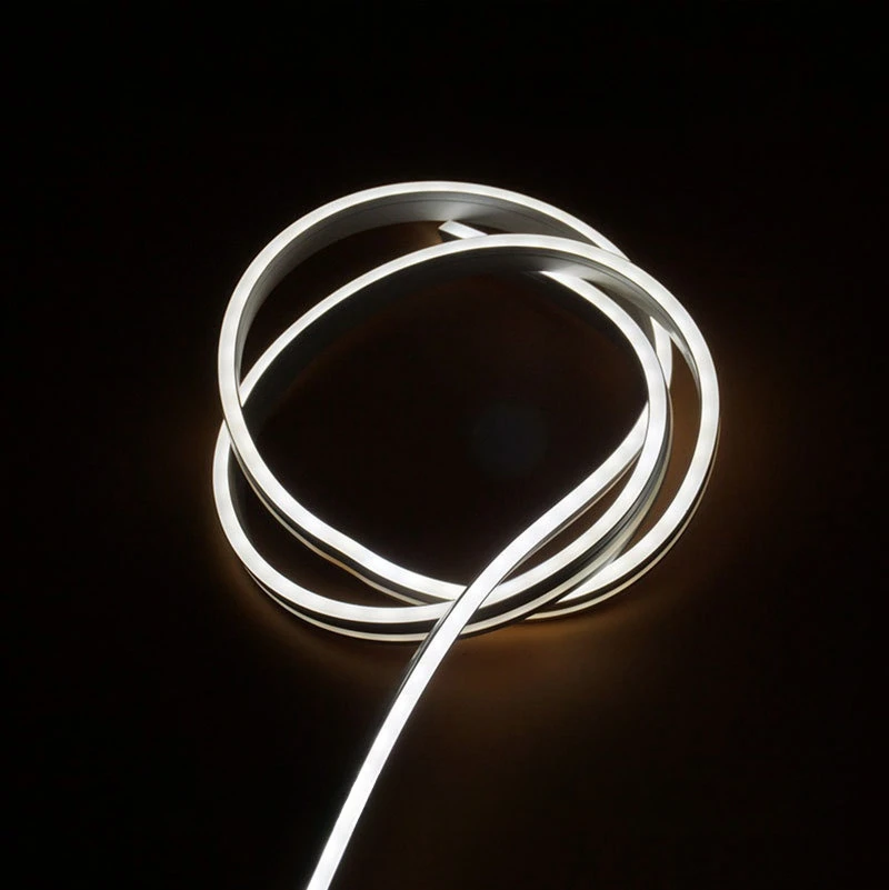 4x8mm Super Thin LED Neon Strip Light DC12V Flexible Waterproof Silicone Tube Diffuser Recessed Cabinet Bedroom Tape Neon Lights