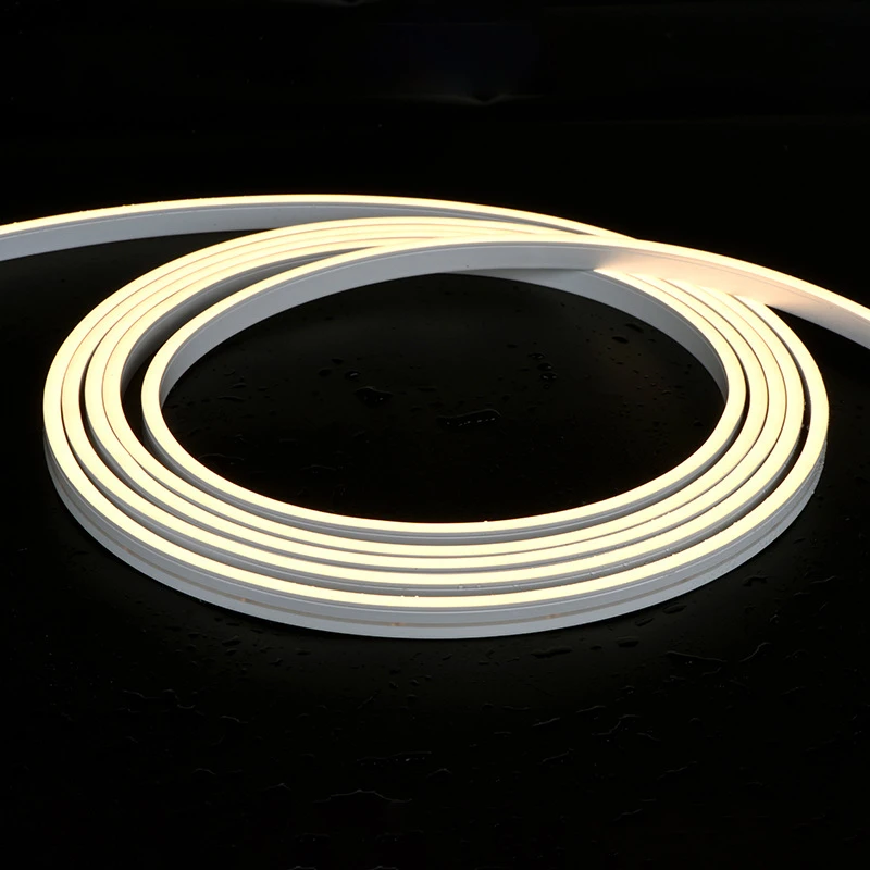 4x8mm Super Thin LED Neon Strip Light DC12V Flexible Waterproof Silicone Tube Diffuser Recessed Cabinet Bedroom Tape Neon Lights