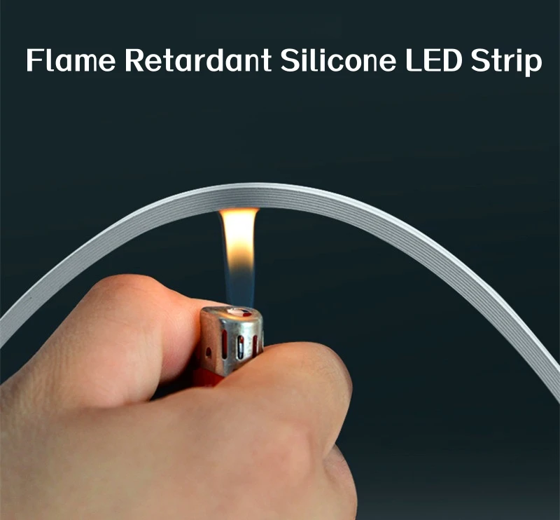 4x8mm Super Thin LED Neon Strip Light DC12V Flexible Waterproof Silicone Tube Diffuser Recessed Cabinet Bedroom Tape Neon Lights