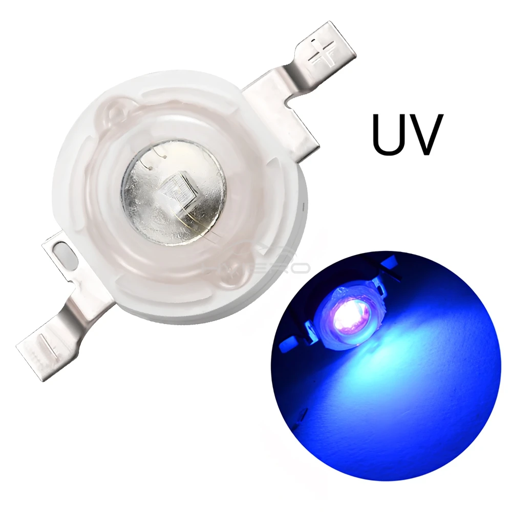 10Pcs 1W High Power LED Chip Lamp Bulb 110-120LM Bead Line Emitter Diode White Red Green Blue Yellow DIY Led Lights Decoration