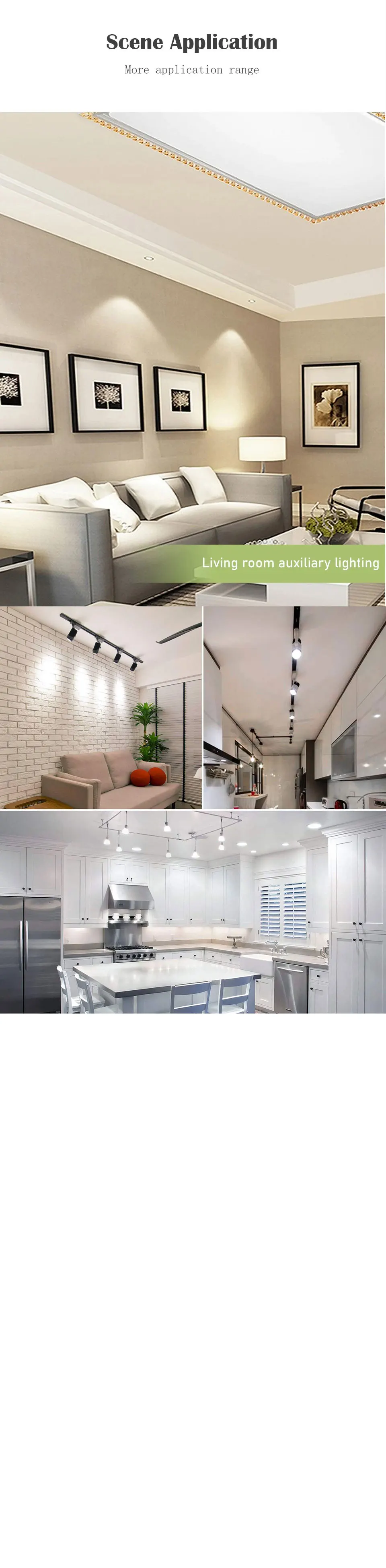 1-10PCS GU10 LED Lamp Spotlight Bulb AC220V LED bulb 3/6/9/12W Indoor Lighting Bulb Easy To Install Suitable For Kitchen Living