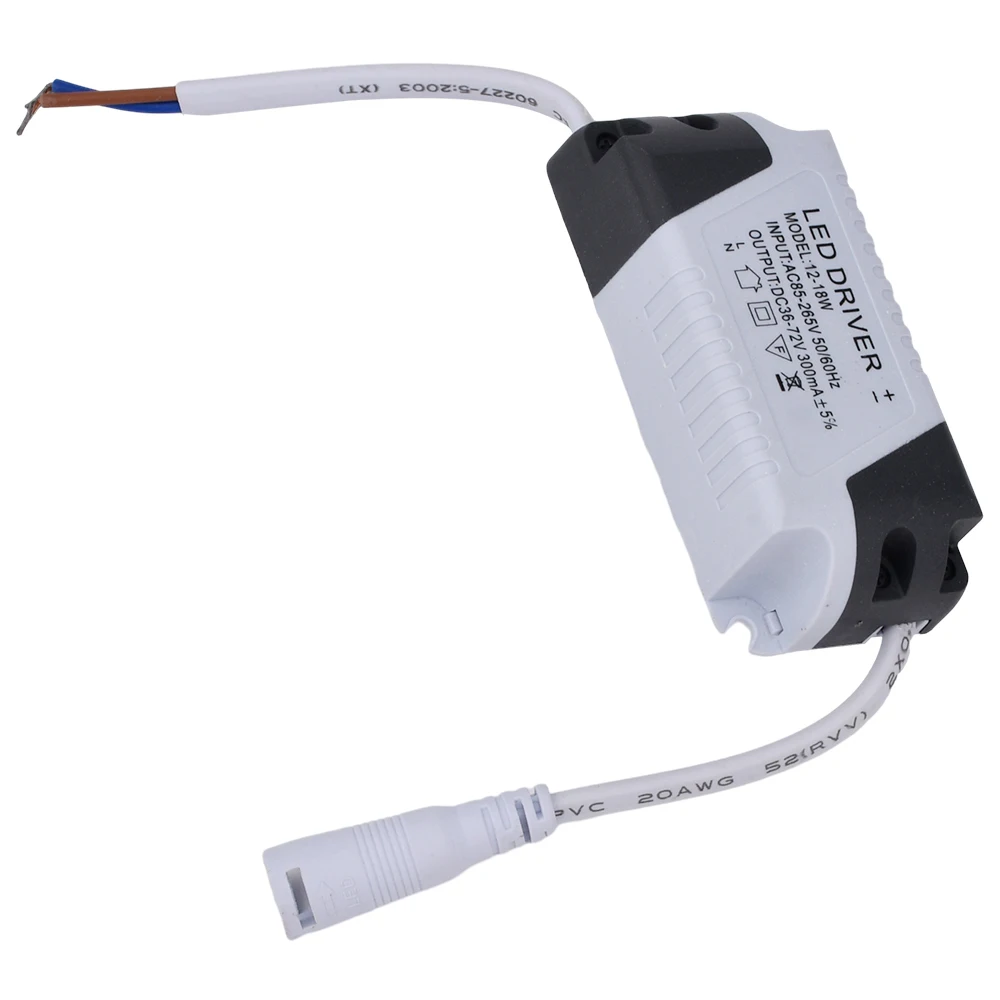 LED Constant Current Driver AC85-265V 3-4W 4-7W 8-12W 12-18W 18-24W 24-36W Power Supply Adapter Transformer for Panel Light