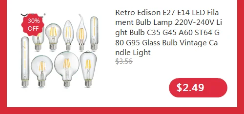 Retro Edison E27 E14 LED Light Bulb 220V Diamond Love ST64 A60 G80 G95 G125 T185 Vintage Glass Bulb Lamp For Home Decor Lighting