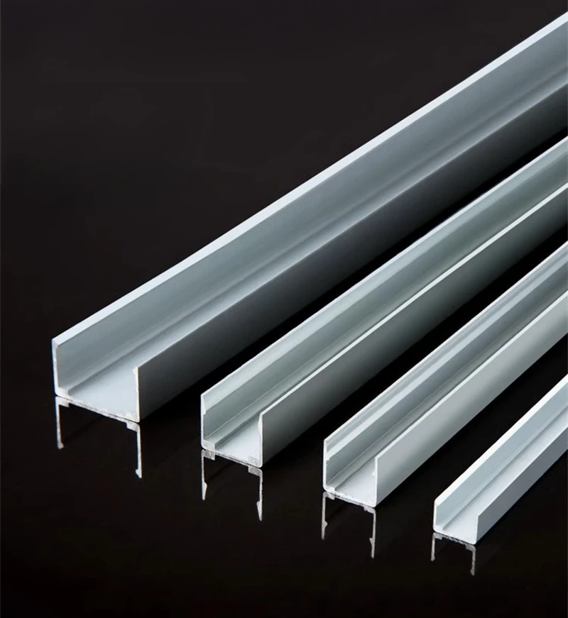 Waterproof LED Aluminum Profile Fixing Channel For Outdoor Neon Silicone Tube Strip Light Holder Recessed Linear Mounted Bracket