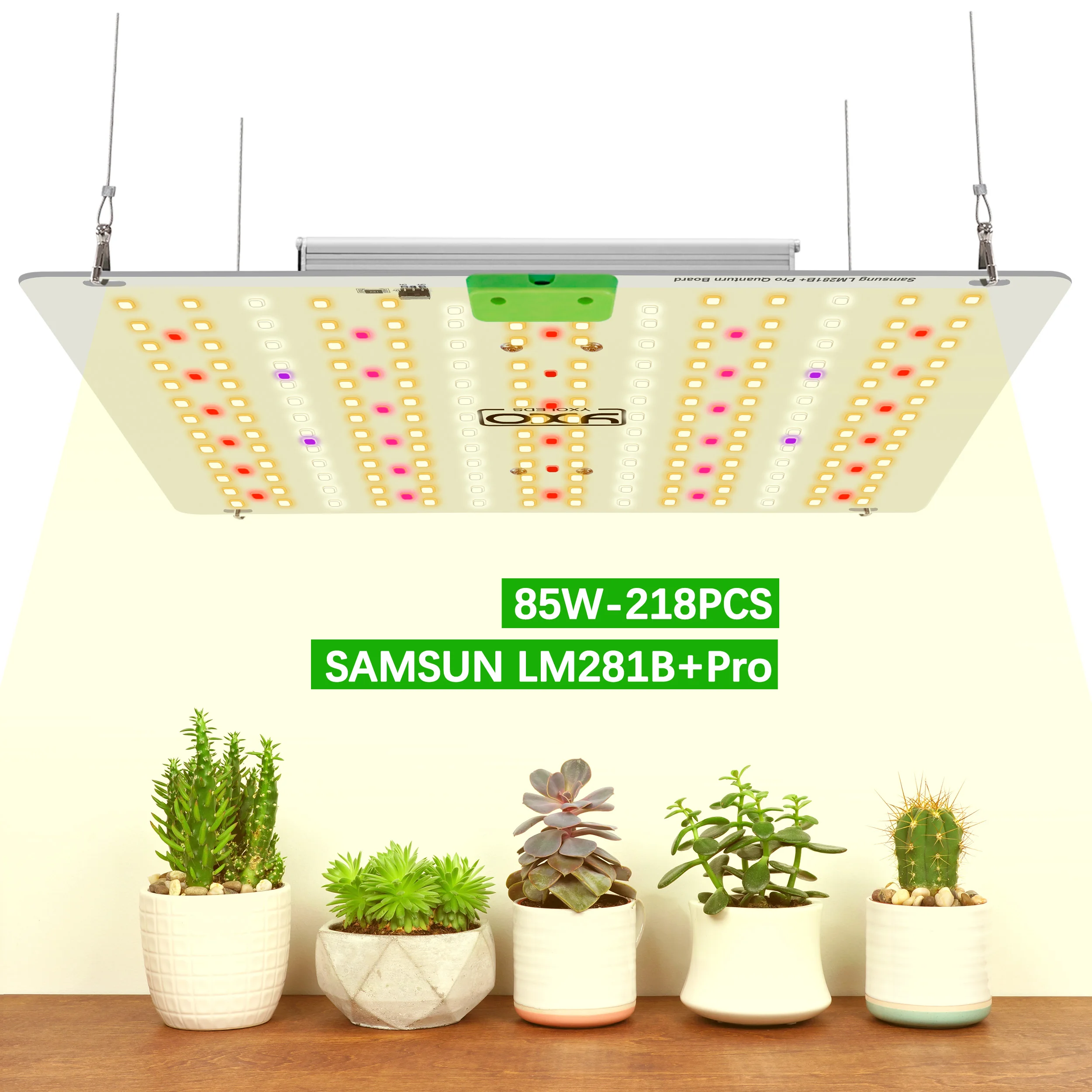 85W 180W LM281B+ PRO LED Grow Light Full Spectrum Phyto Lamp Quantum LED Grow Lamp For Greenhouse Hydroponic Plant Growth Light