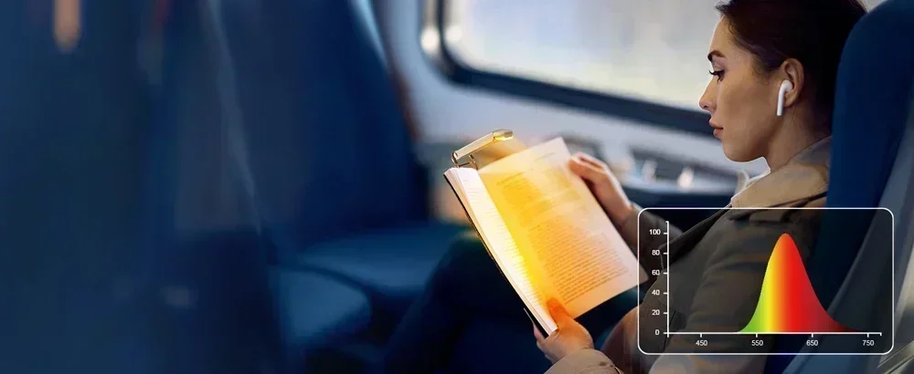 Mini LED Night Reading Book Light Foldable Table Lamp Dormitory Bedroom Creative Bedhead Lights Home Decorations Doll House Lamp