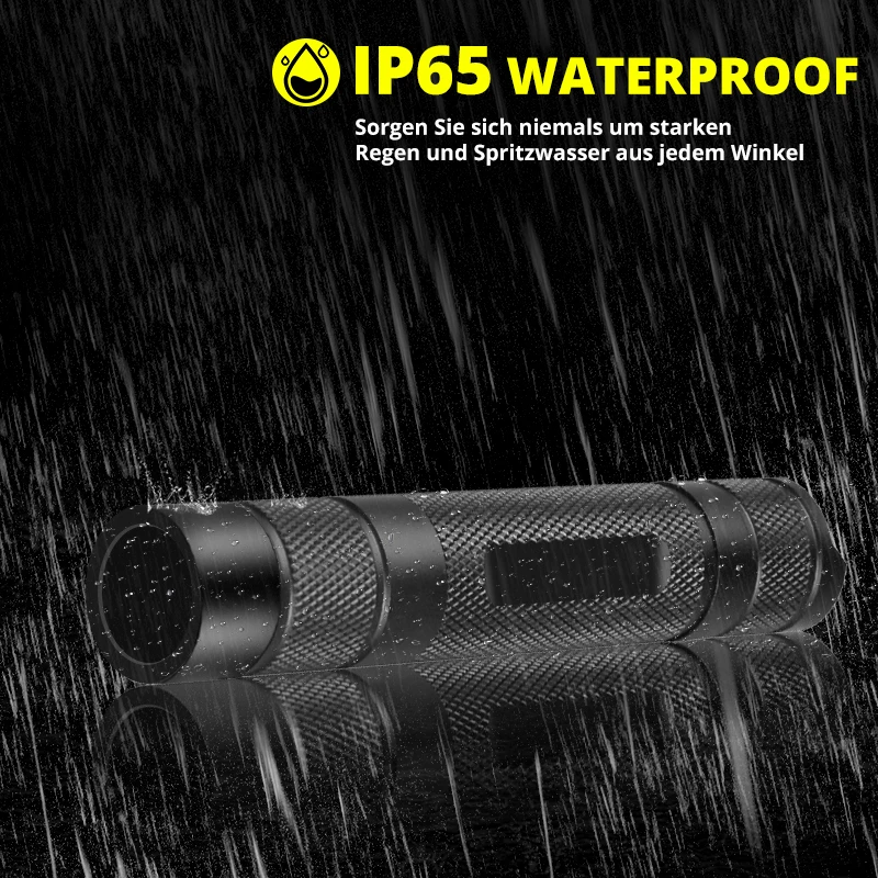 2024 New 80W 365nm UV Flashlight USB Rechargeable UV Light Powerful Black Light Flashlight for Pet Urine Detection, Resin Curing
