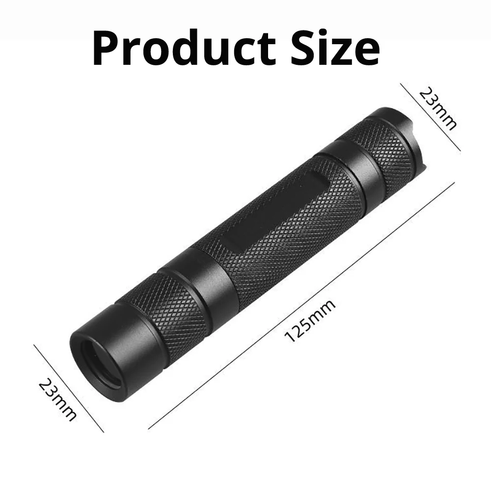 2024 New 80W 365nm UV Flashlight USB Rechargeable UV Light Powerful Black Light Flashlight for Pet Urine Detection, Resin Curing