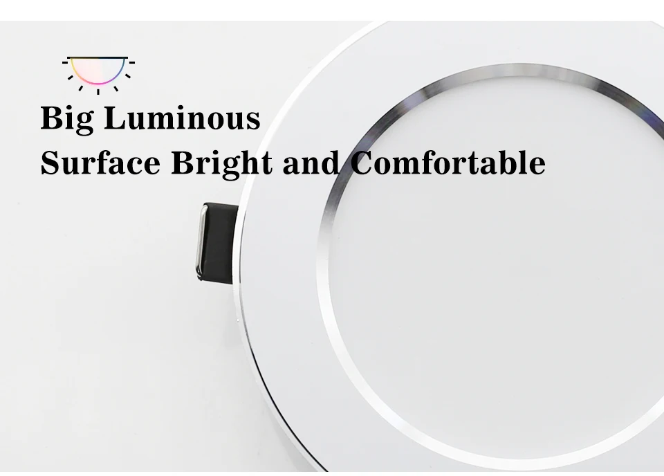 10pcs Spotlights LED Ceiling Downlight AC 220V 18W 15W 12W 9W 7W Recessed Round Lamp Spot LED Dowm Light Hidden Indoor Lighting