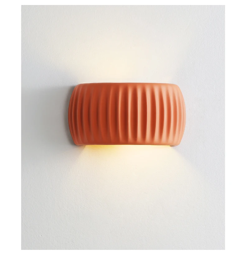 French European Wall Lamp Resin Bedroom Bedside Lamp Corridor Lamp Balcony Living Room Dining Room Simple Modern Wall Lamp