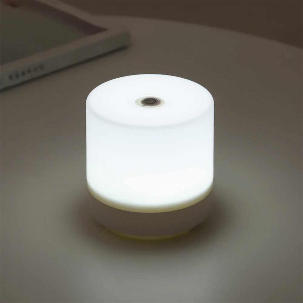 Creative USB Bedside Lamp Touch Dimming Table Lamp LED Night Light For Bedroom Dormitory College Student Book Reading Lamp 2026