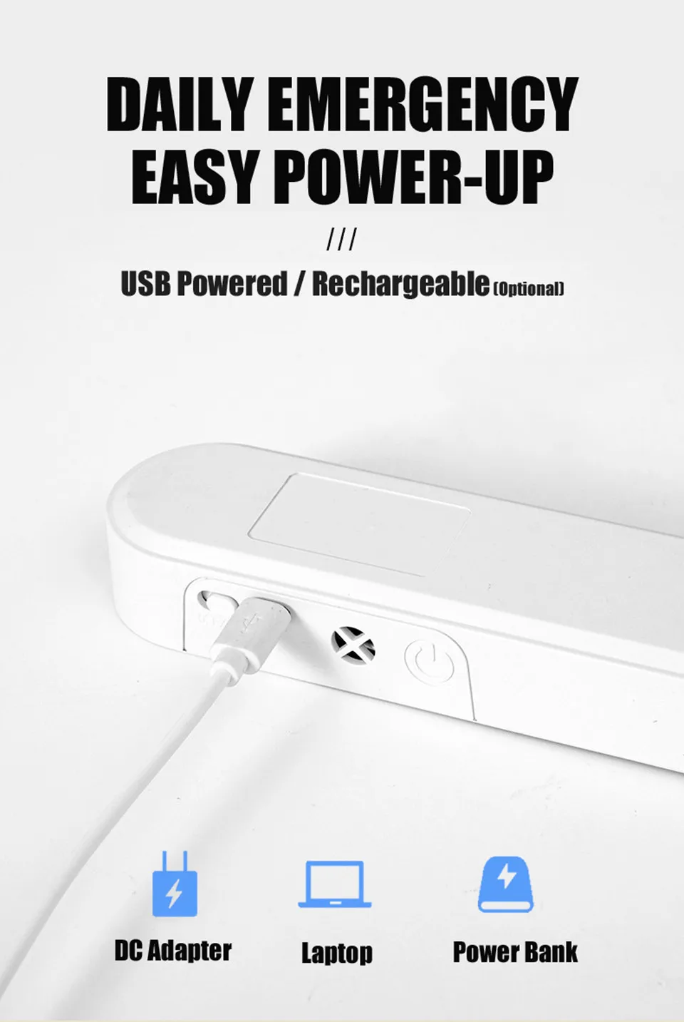 Remote Desk Lamp 48cm 30cm Magnetic Hanging Night Light USB Rechargeable Table Lamp LED Reading Light ForCabinet Bedside Mirror