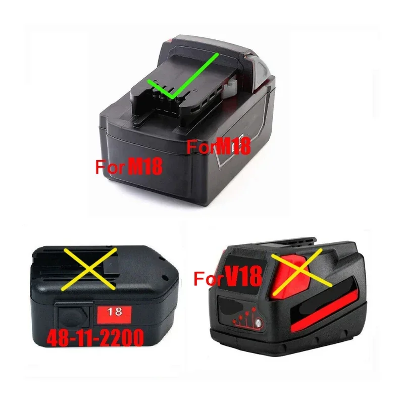 8Inch Led Light Spotlight Outdoor Work Fishing Handheld Emergency Lamp For Dewalt For Milwaukee For Makita For Bosch 18V Battery