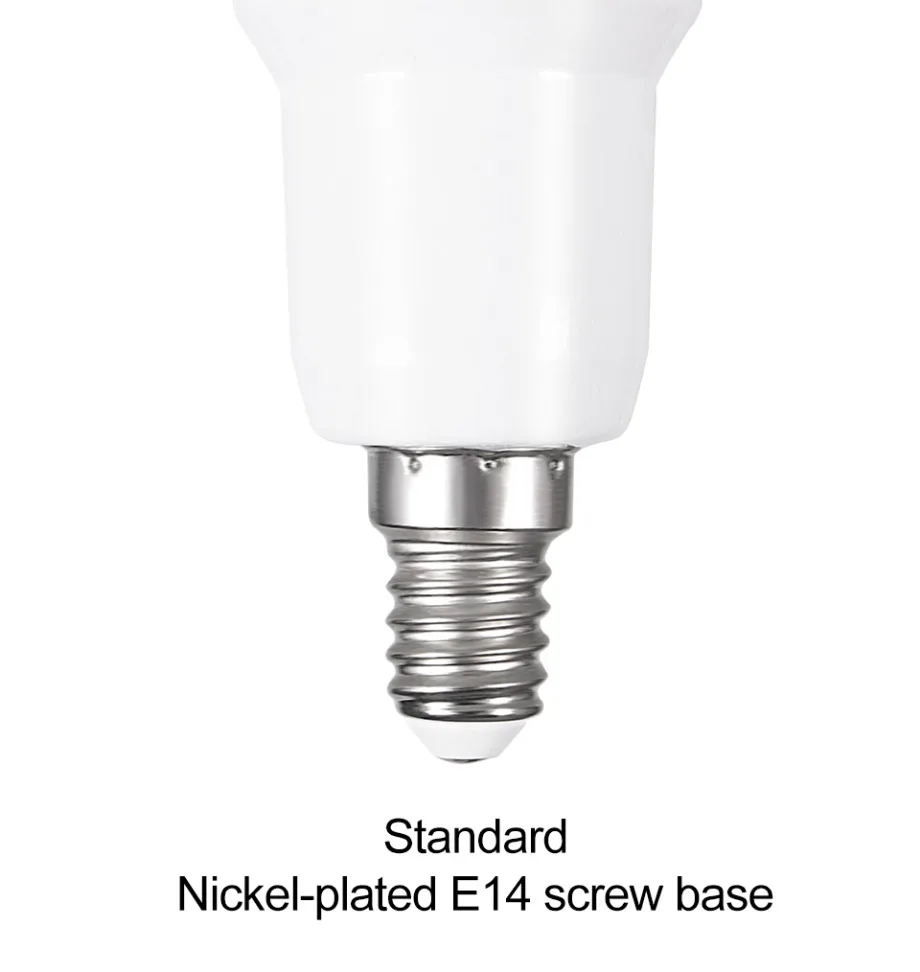 VzzUoo E14 To E27 Adapter Conversion Socket Fireproof Plastic Converter High Quality Material Socket Bulb Adapter Lamp Holder